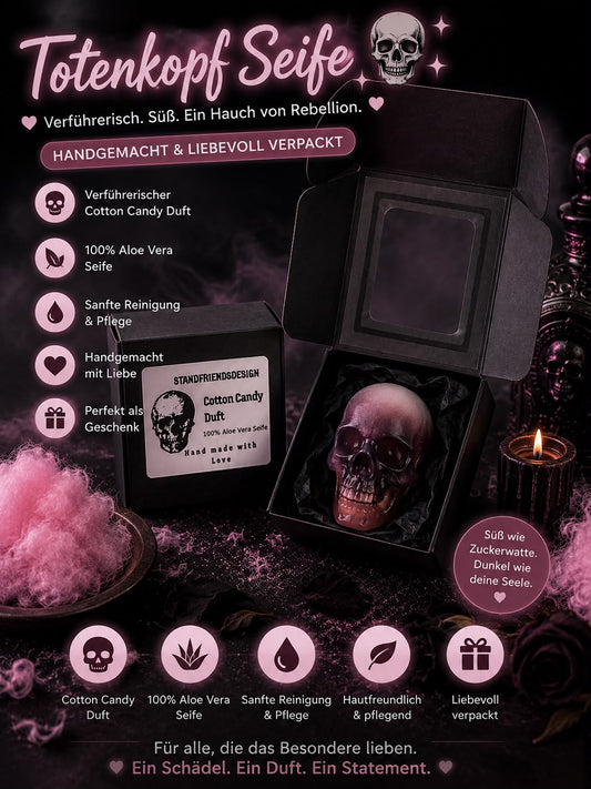 Totenkopf Seife Verschiedene Düfte